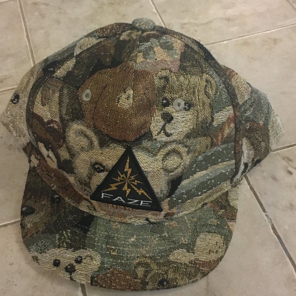 Faze teddy Bear Golden Cap - 239 $20 or $16 w/offer